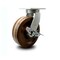 Service Caster 8 Inch Heavy Duty High Temp Phenolic Swivel Caster with Brake and Swivel Lock SCC-KP92S830-PHRHT-SLB-BSL - alternate 1